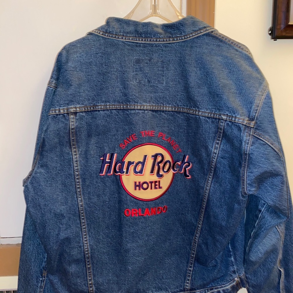 Hard Rock Hotel Blue Denim Jacket!
